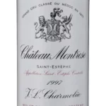 Château Montrose 2eme Cru 1997 - Rotwein - Etikett