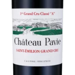 Château Pavie 1er Grand Cru Classe A - Rotwein - Etikett