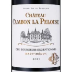 Château Cambon La Pelouse 2021 - Rotwein - Etikett