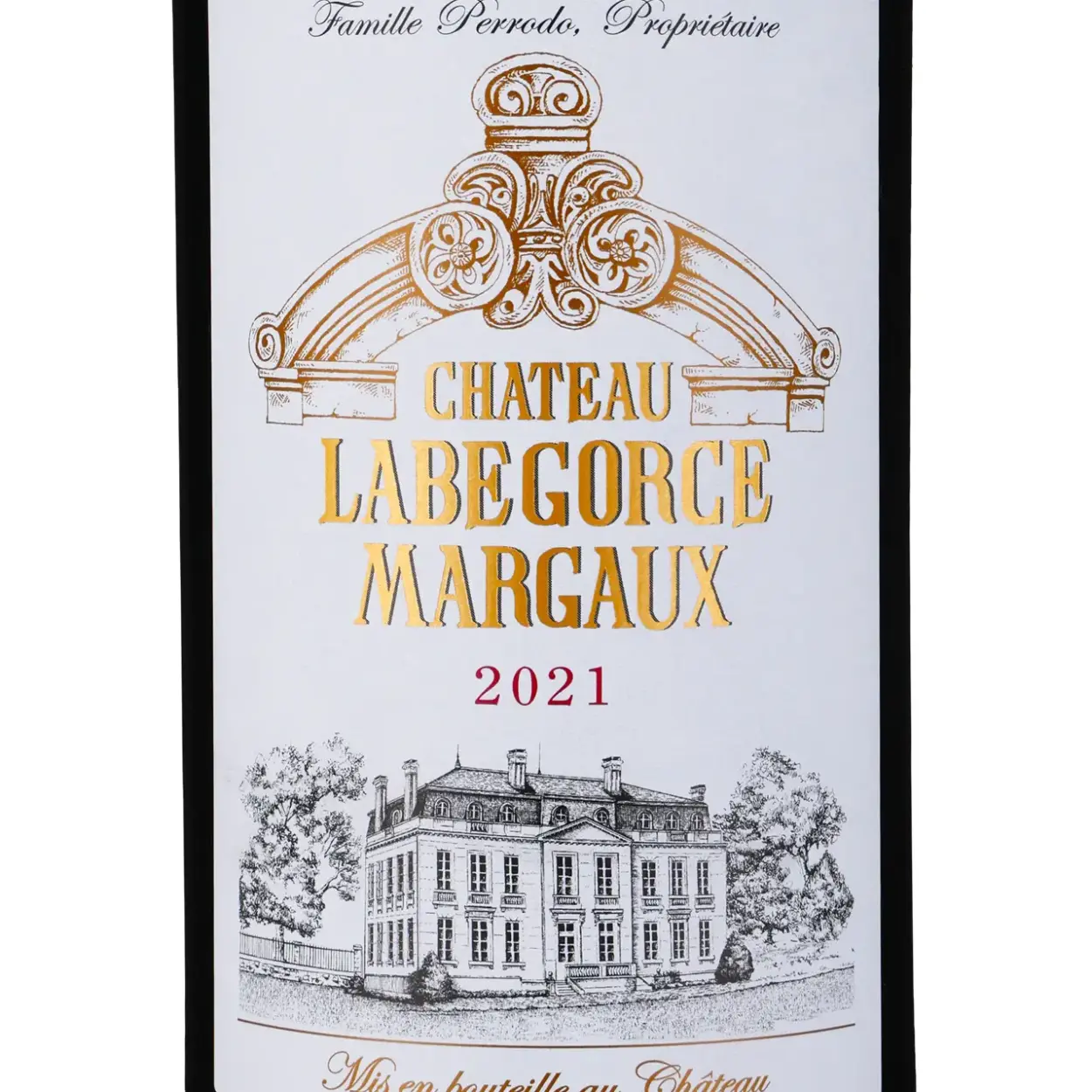 Château Labegorce 2021 - Rotwein - Etikett