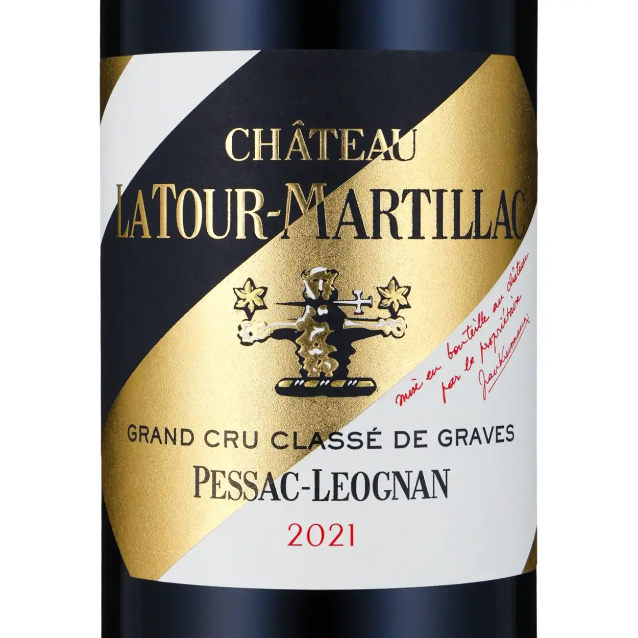 Château LaTour-Martillac 2021 - Rotwein - Etikett