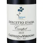 Castello di Verduno Dolcetto d'Alba 2023 - Rotwein - Etikett