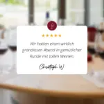 Seltene Weine - Events - Feedback - Christoph W.