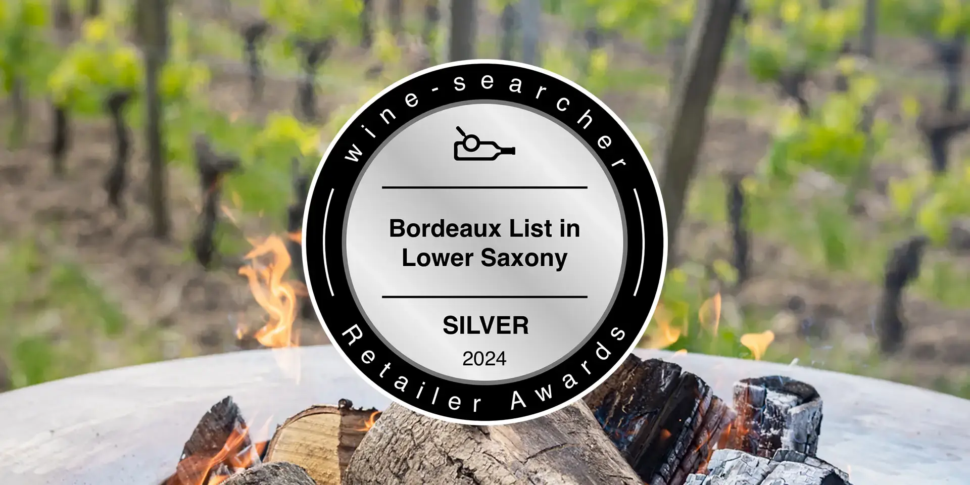 Wine-Searcher Retailer Awards - Silver 2024 - Lower Saxony - Bordeaux List