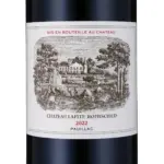 Château Lafite-Rothschild 2022 - Rotwein - Etikett