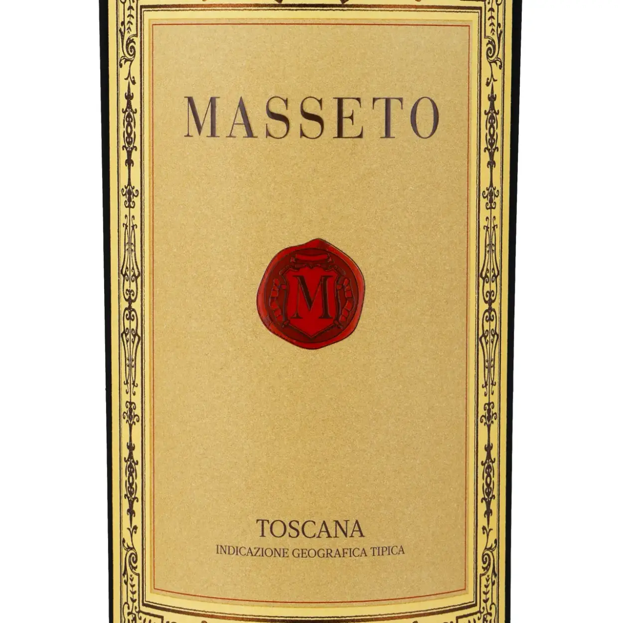 Masseto Toscana IGT - Rotwein - Etikett