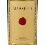 Masseto Toscana IGT - Rotwein - Etikett