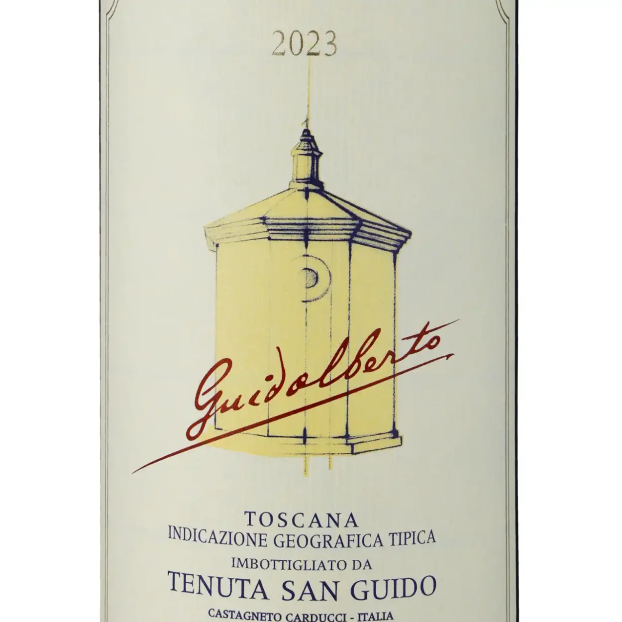 Tenuta San Guido Guidalberto 2023 - Rotwein - Etikett
