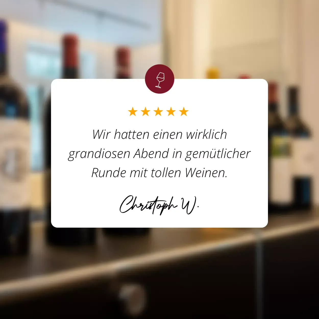 Seltene Weine - Weinprobe Oldenburg - Bewertung 1