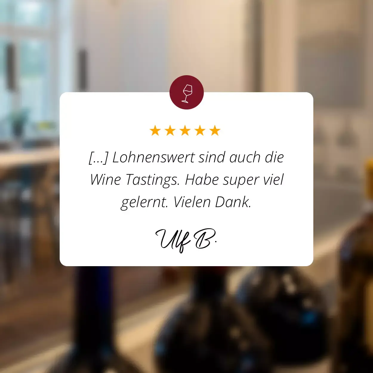 Seltene Weine - Weinprobe Oldenburg - Bewertung 5