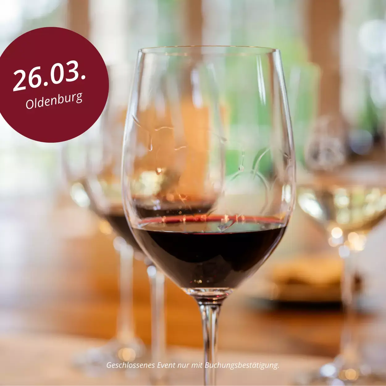 Weinprobe - Kim's Lieblinge für Fortgeschrittene - 26.03.2027 - Oldenburg