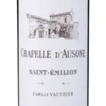 La Chapelle d'Ausone - Rotwein - Etikett