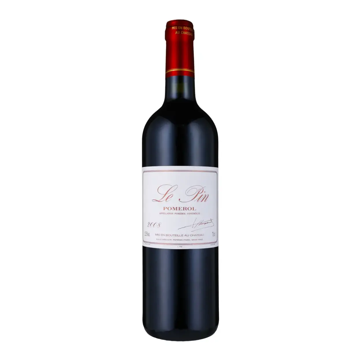 Le Pin 2008 - Rotwein - Vorderseite