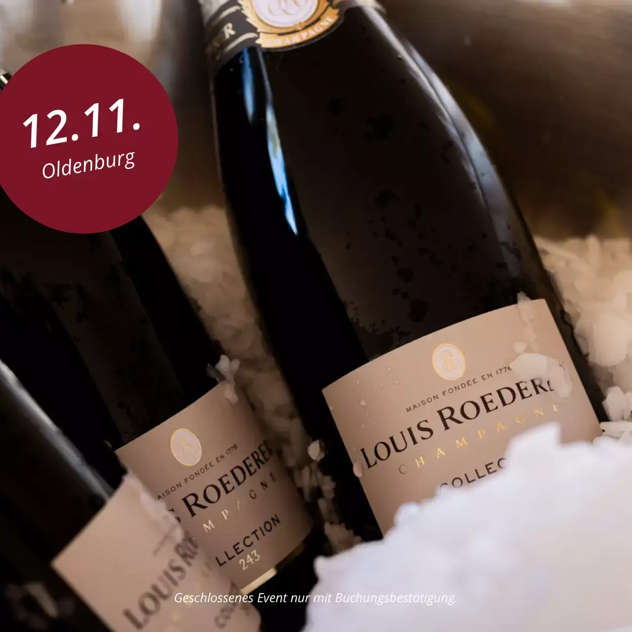 Weinprobe - Champagner Genussreise - 12.11.2026 - Oldenburg